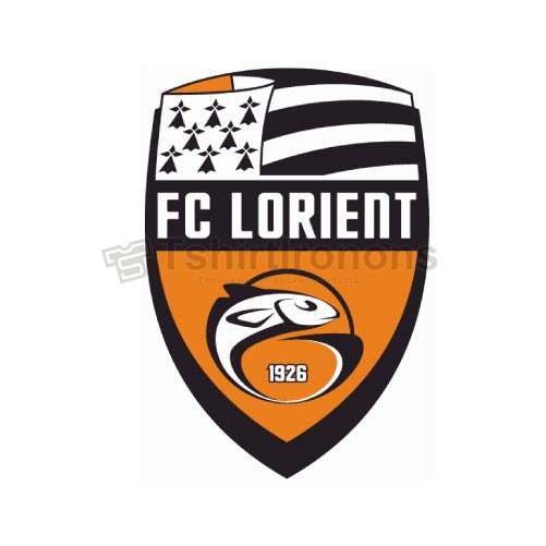 FC Lorient-Bretagne Sud T-shirts Iron On Transfers N3311 - Click Image to Close